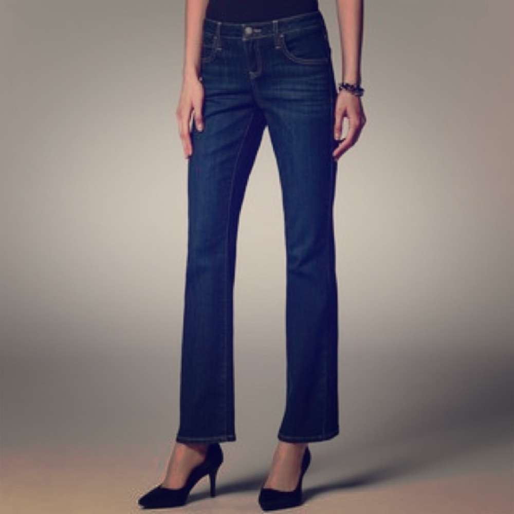 SimplyVera Vera Wang Jeans Bootcut, MidRise, Sz 10